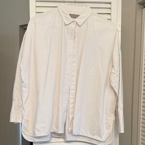 Everlane Cream Long-Sleeve Shirt